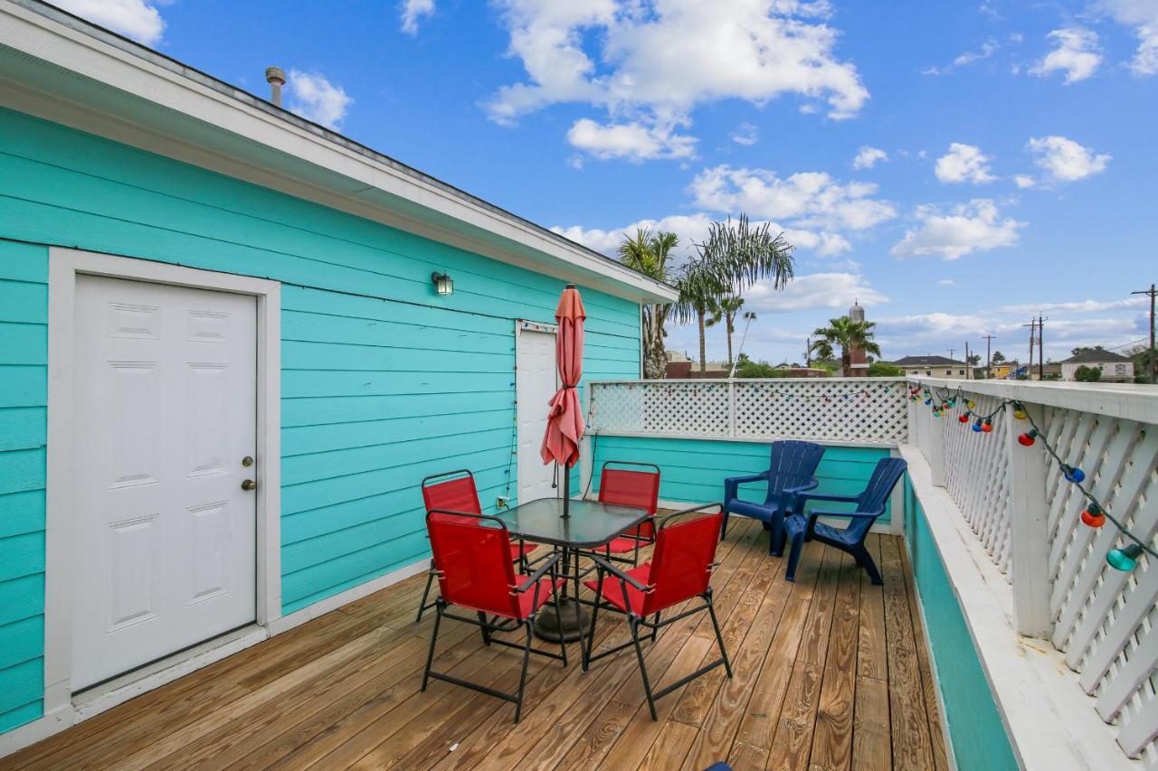 The Turquoise Turtle Villa Galveston Eksteriør billede